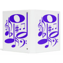 Musical Purple Binder