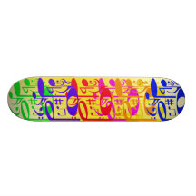 Musical Rainbow Skateboard