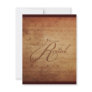 Musical Recital Antique Sheet Music Custom Personalized Invite