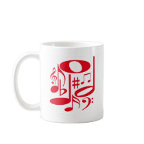 Musical  Red Mug II