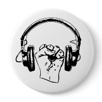 Musical Revolution buttons by uniqueartgifts Musical Revolution buttons