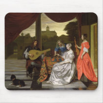 Musical Scene in Amsterdam Mouse Pads