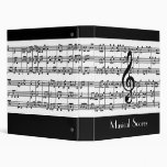 Musical Score Design Binder