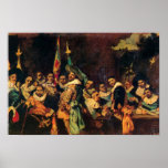 Musical society by Mary Stevenson Cassatt Poster