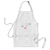 Musical Swirl aprons