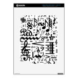 Musical Symbols Zazzle Skin Decals For iPad 3