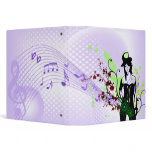 Musical Top Hat Woman Set binders