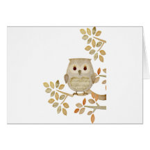 Musical Tree Owl Cards