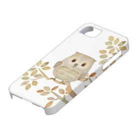 Musical Tree Owl Case iPhone 5 Case
