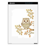 Musical Tree Owl Decals For iPad 2