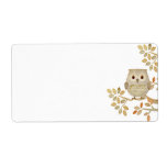 Musical Tree Owl Label