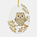 Musical Tree Owl Ornament