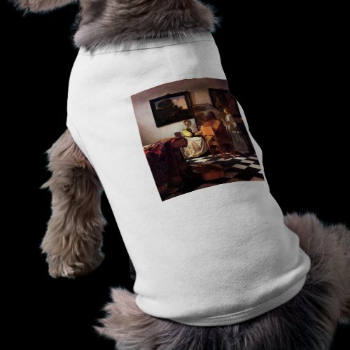 Musical Trio by Johannes Vermeer Dog Shirt