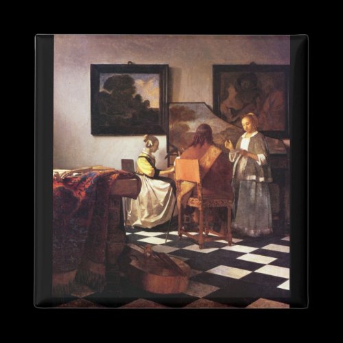 Musical Trio by Johannes Vermeer Magnets