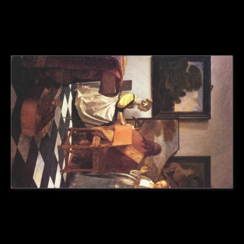 Musical Trio by Johannes Vermeer Rectangle Stickers