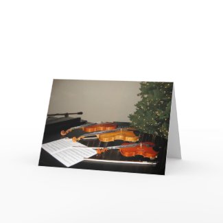Musical trio card