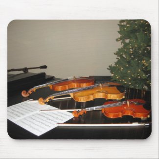 Musical trio mousepad