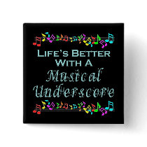 Musical Underscore Button