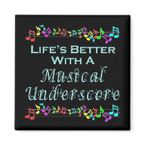 Musical Underscore Magnet magnets