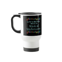 Musical Underscore Travel Mug mugs