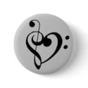MusicHeart Button by kate_x MusicHeart Button