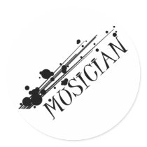 Musician cool design!! stickers by angeria Musician cool design!! stickers