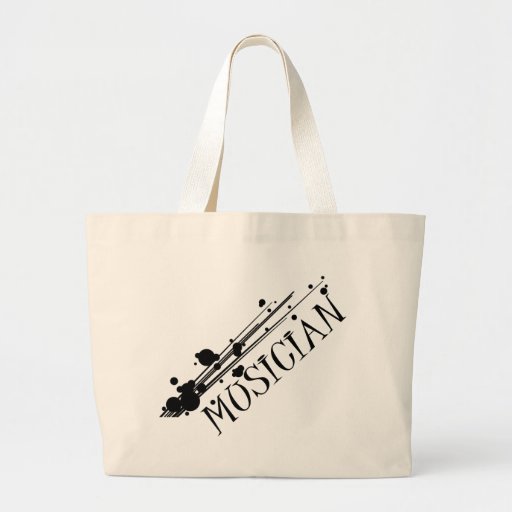 Musician cool design!! tote bags