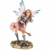 Musician Faerie Sculpture with Stand photo sculptures by MiamMiam Musician Faerie Sculpture with Stand photo sculptures