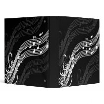 Musician Notes, Composer binders by fine_stationery Musician Notes, Composer binders