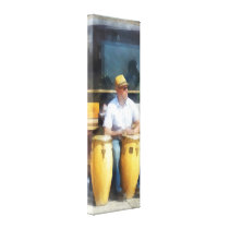 Musician - Playing Bongo Drums canvas prints