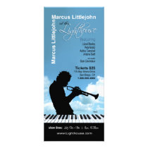 Musician Promotional Club Dates Rack Card