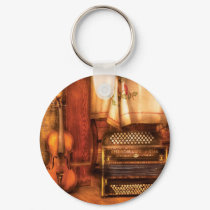 Musician - The Violin and the Accordian keychains by suburbanscenes Musician - The Violin and the Accordian keychains