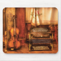 Musician - The Violin and the Accordian mousepads