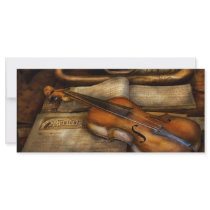 Musician - Violin - Played it's last song Rack Card Template