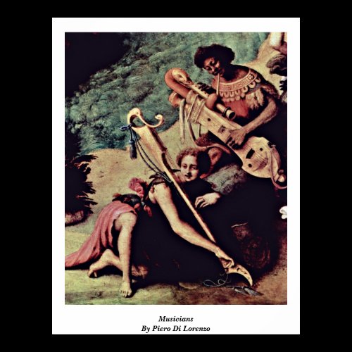 Musicians By Piero Di Lorenzo Posters