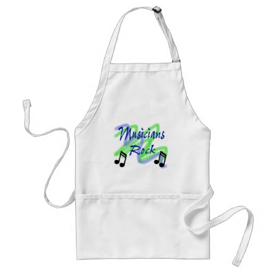 Musicians Rock Aprons by dollface766