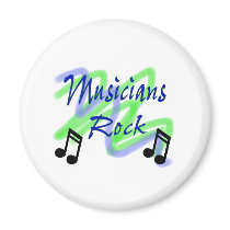 Musicians Rock magnets
