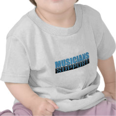 Musicians Support logo Tshirt