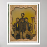 Musicians with their instruments (40473) print