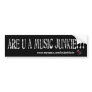 musicjunkie bumper sticker
