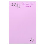 MusicNote Stationery-customize