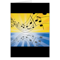 MusicNotes Greeting Cards