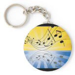 MusicNotes Key Chain