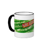 Musika Dan Bizet Green Coffee Mugs