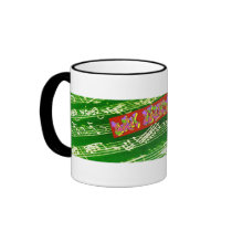 Musika Dan Bizet Green mugs