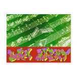 Musika Dan Bizet Green Postcards