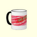 Musika Dan Bizet Red mugs