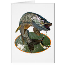 Musky 6 greeting cards