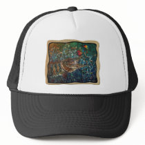 MUSKY Bucktl Bordered hats by oceandudes MUSKY Bucktl Bordered hats