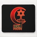 Muslim Christian Jew EGYPT PEACE Mouse Pads